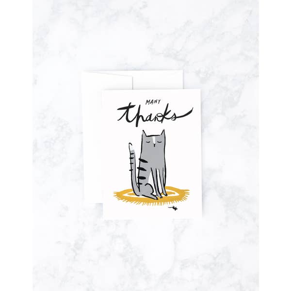 Many Thanks Greeting Card