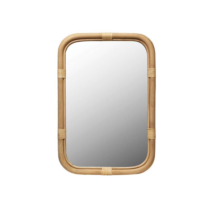 Rattan Framed Wall Mirror