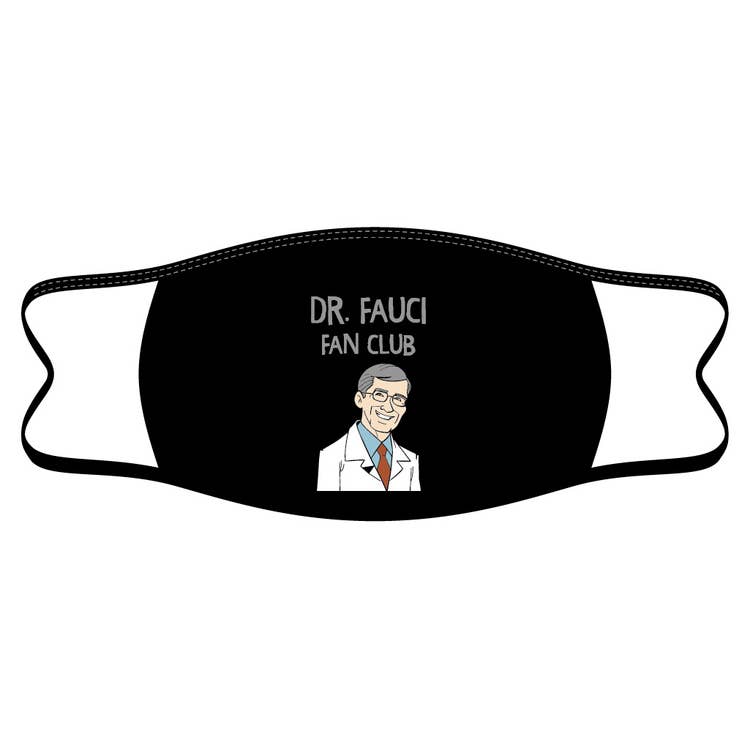 Dr. Fauci Fan Club Face Mask
