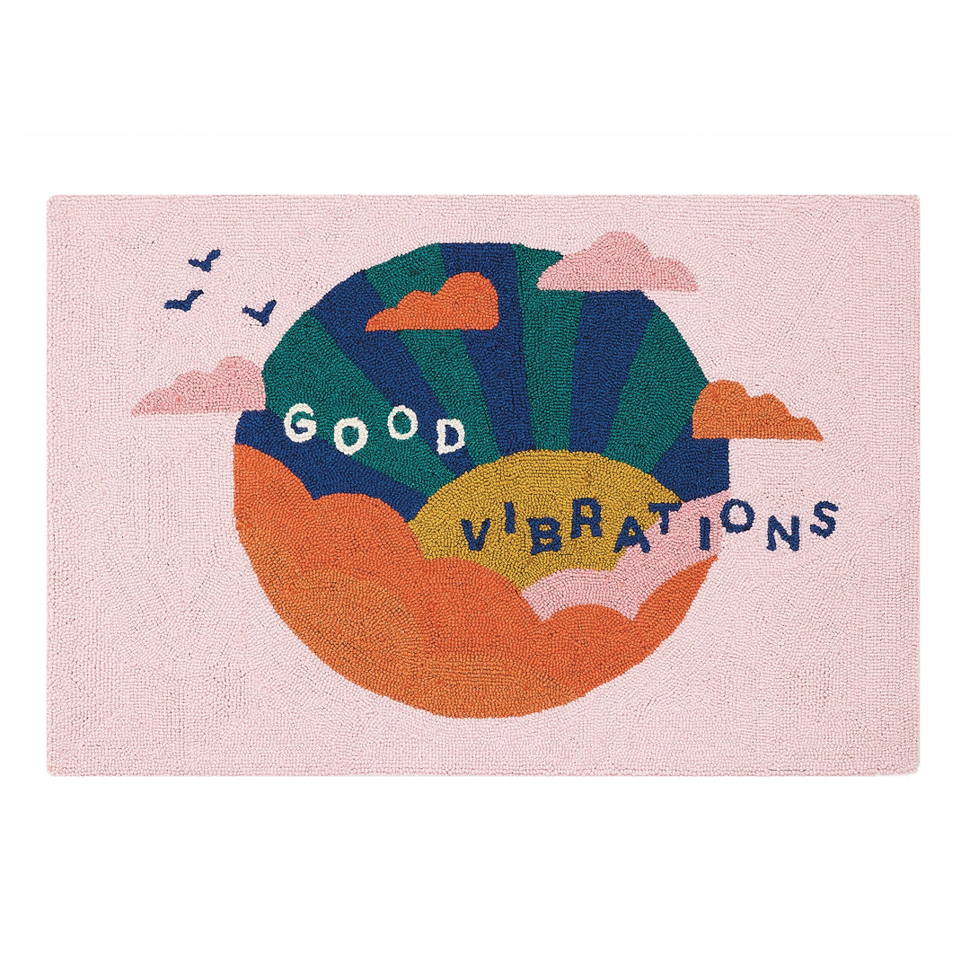 Good Vibrations Hook Rug