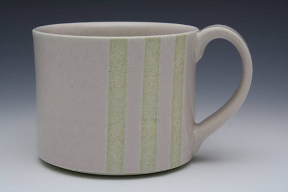 Pink Random Stripe Mug