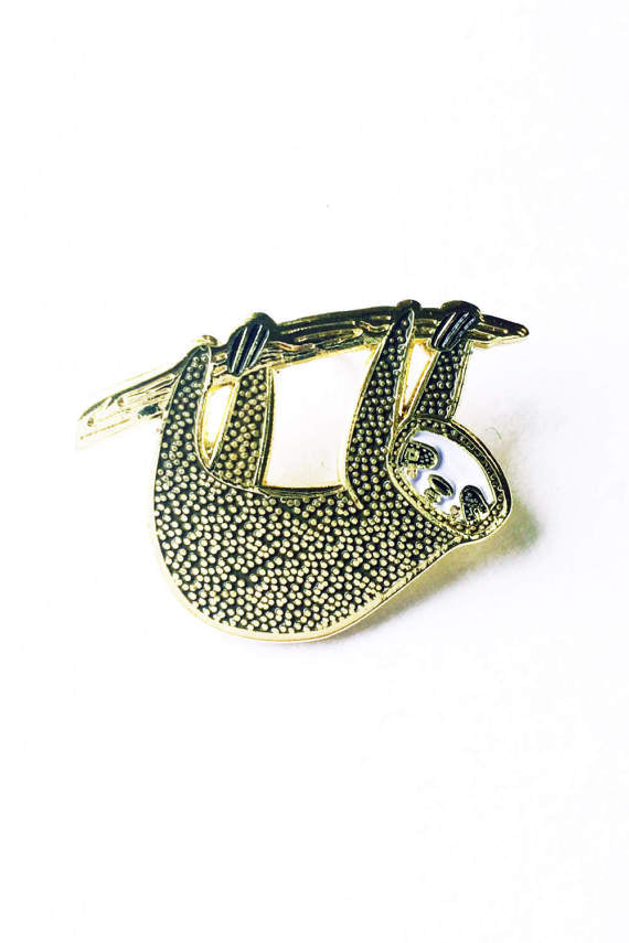 Sloth Enamel Pin