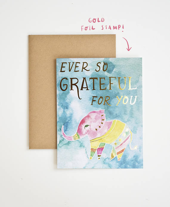 Gratitude Greeting Card