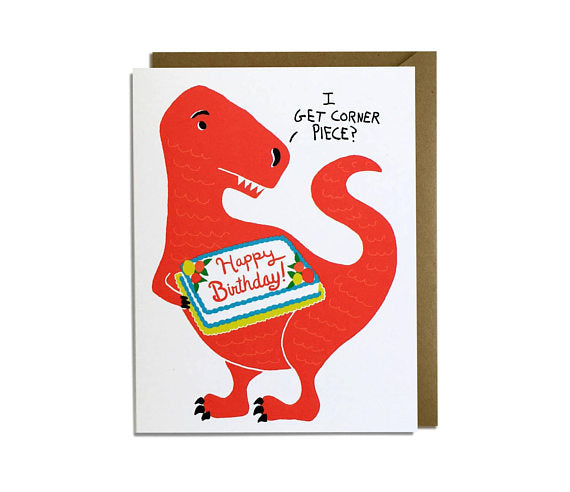 Dino Birthday Card