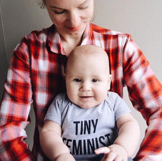 Tiny Feminist Onesie