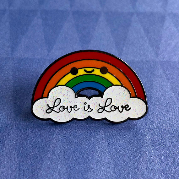 Love is Love Rainbow Pin