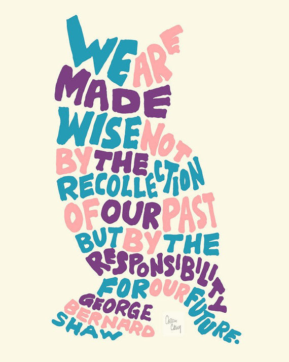 George Bernard Shaw 5x7 Art Print