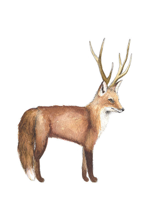 Disguised: The Fox - Art Print