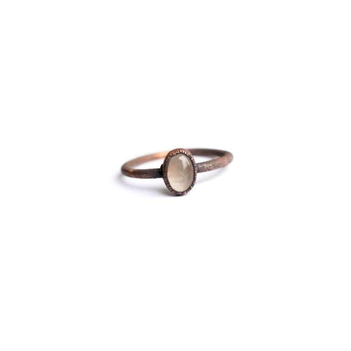 Oval Rose Quartz Ring*