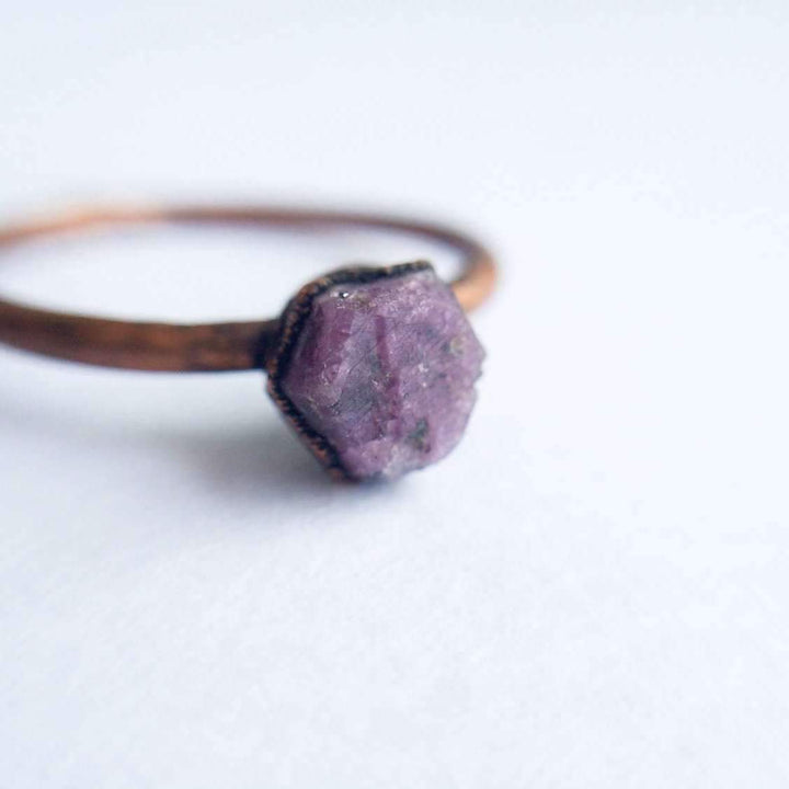 Raw Ruby Ring*