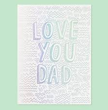 Love You Dad card