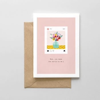 Mom you MEME The World To Me Card