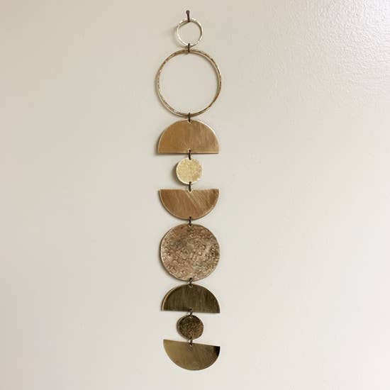 Geometric Open Circle Wall Hanging