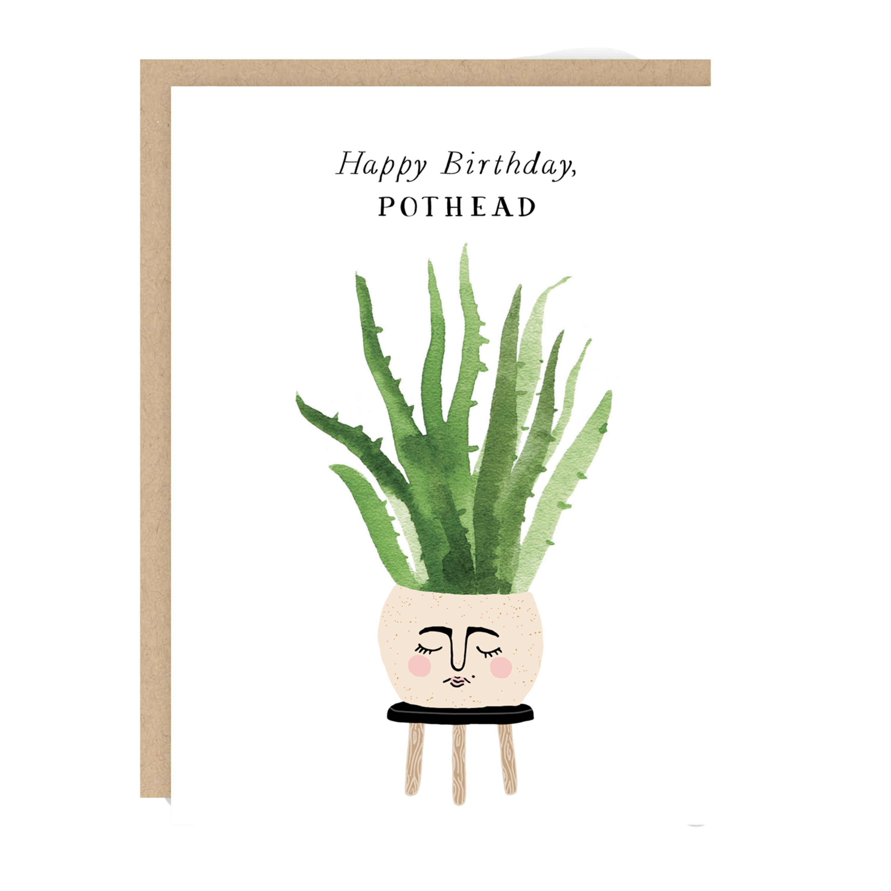 happy birthday pothead Happy Birthday Pothead Card – Golden Hour Gift Co