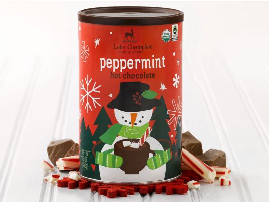 Holiday Peppermint Hot Chocolate
