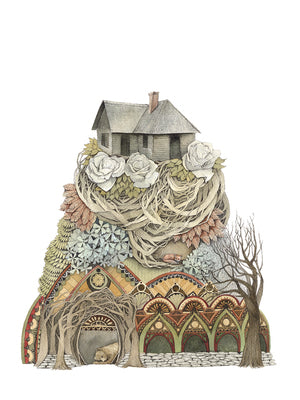 Sweet Home I - Framed Print