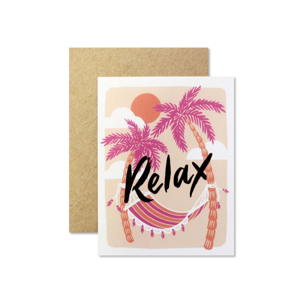 Relax Greeting Card
