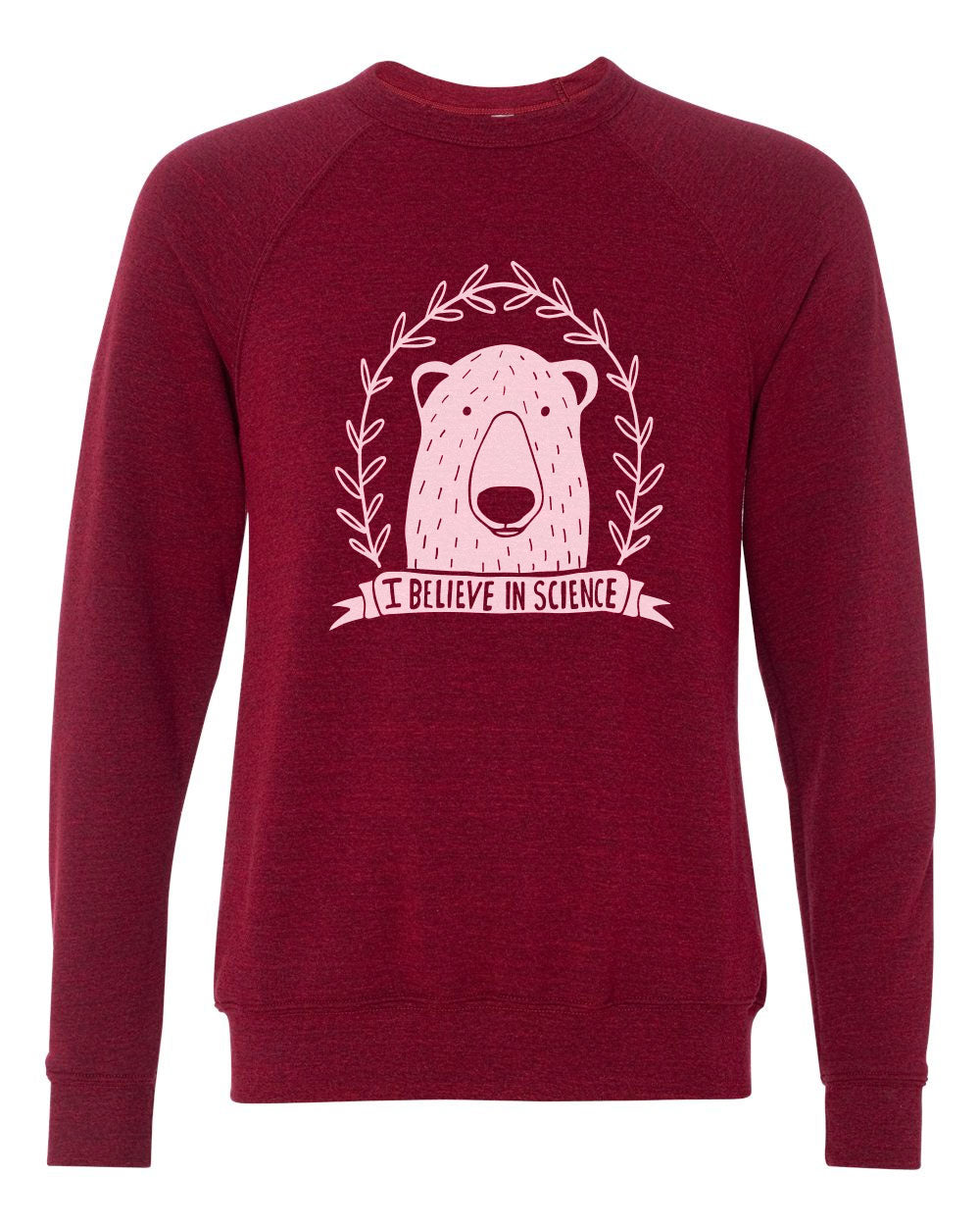 I Believe in Science Sweatshirt - Cardinal Red