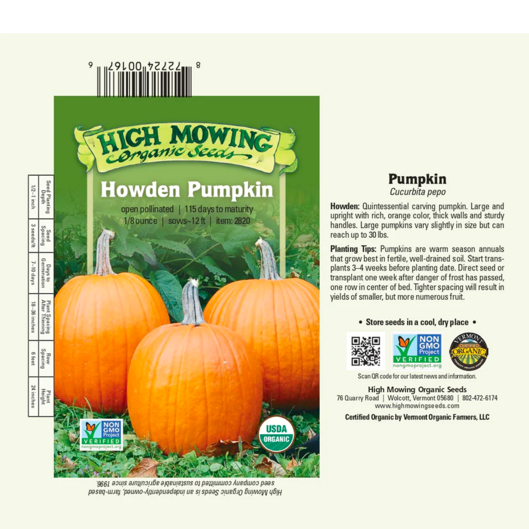 Howden Pumpkin: 1/8 OZ