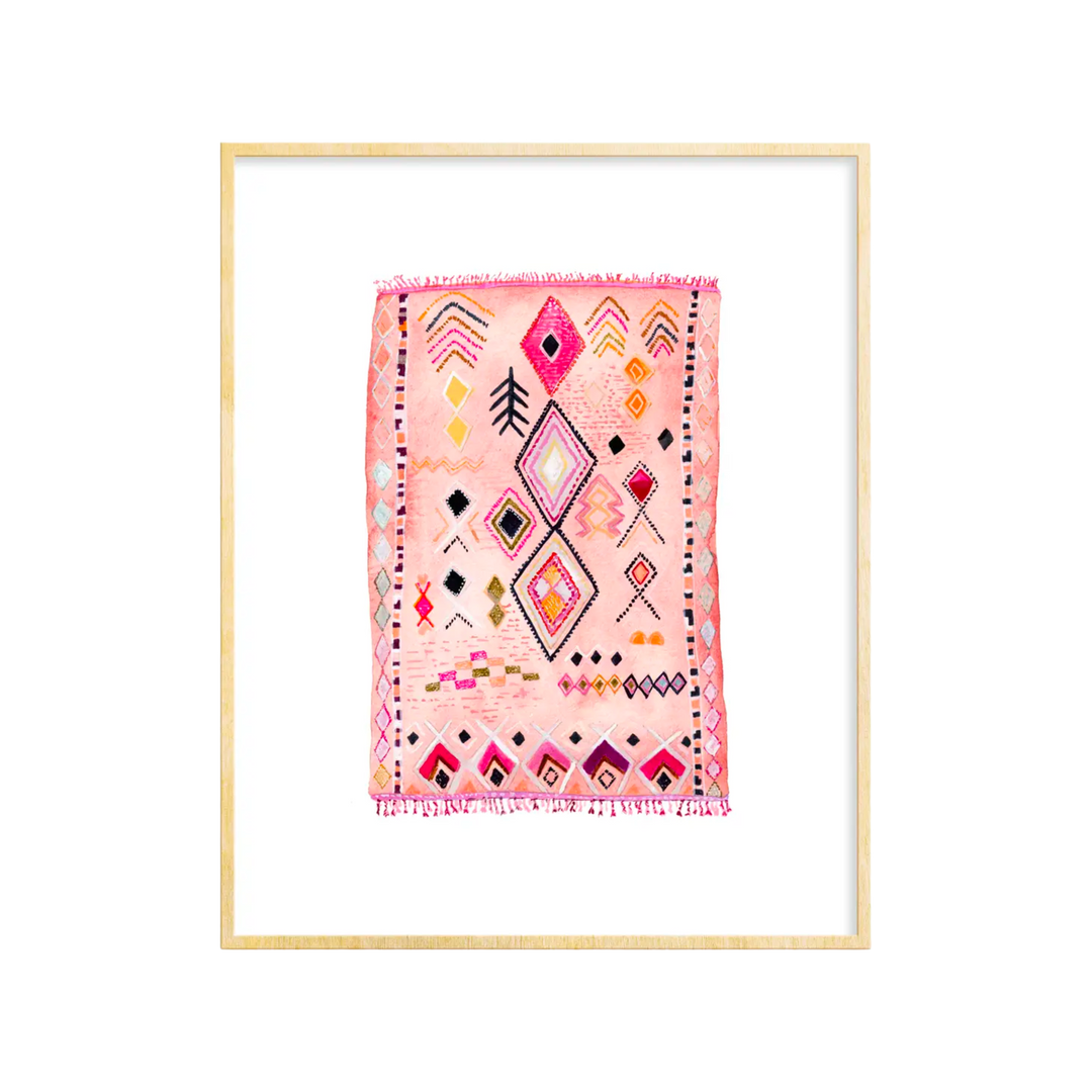 Rug #11 Art Print 5x7