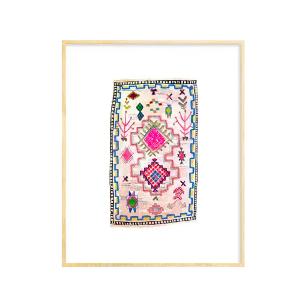 Rug #9 Art Print 5x7