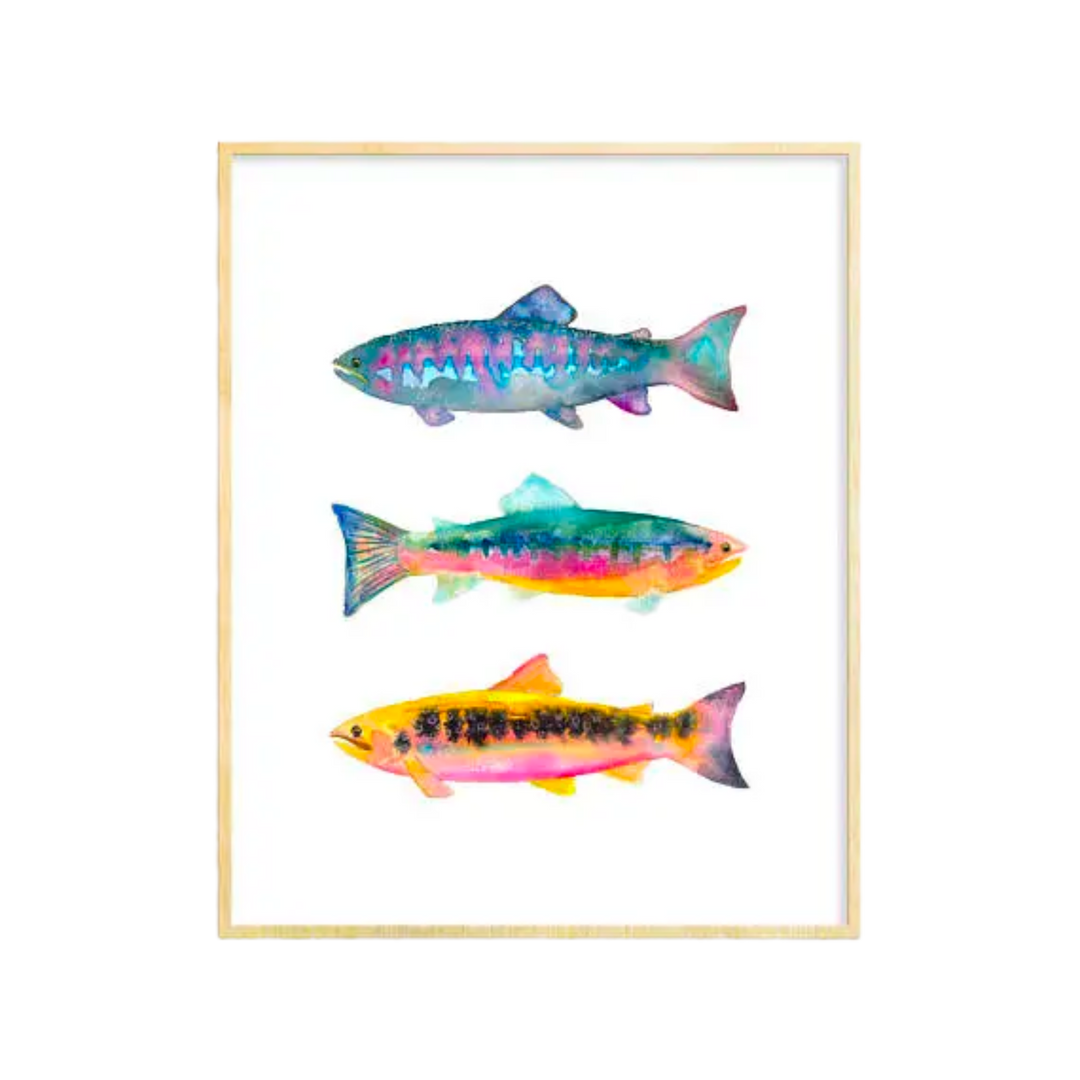 Trout #6 Art Print