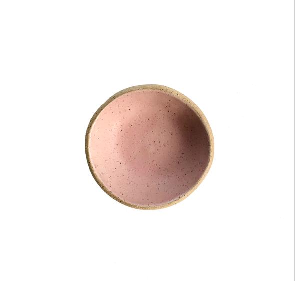Speckled Trinket Dish - Matte Pink