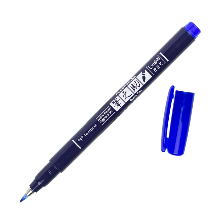 Fudenosuke Calligraphy Brush Pen - Blue