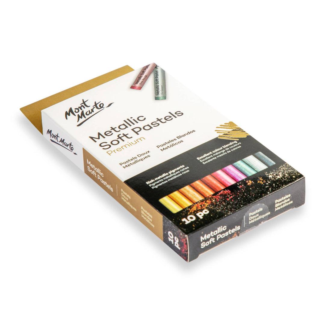 Metallic Soft Pastels Premium 10pc