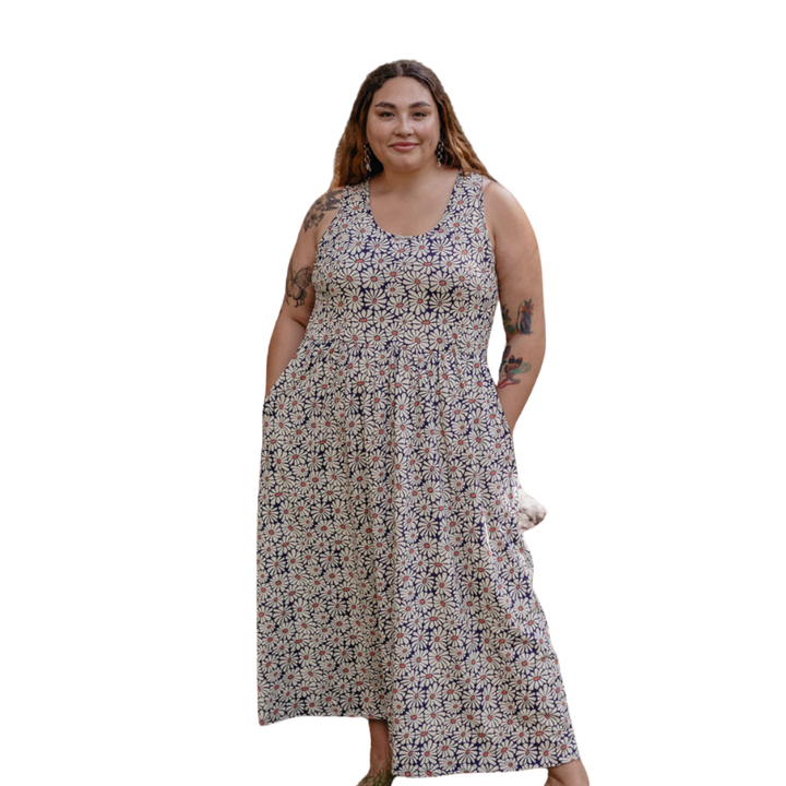 Cheri Plus Size Maxi Dress Matisse Navy