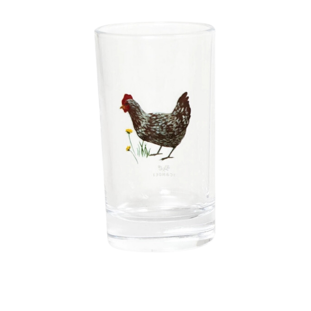 Chickens Mini Juice Glass