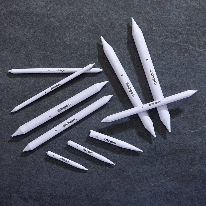 KINGART Blending Stumps & Tortillons