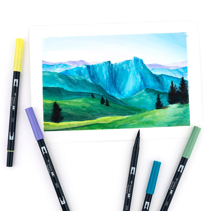 Dual Brush Pen Art Markers - 249 Hunter Green