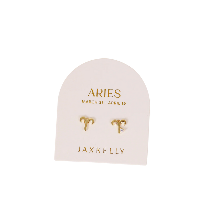 Zodiac Gold Earrings