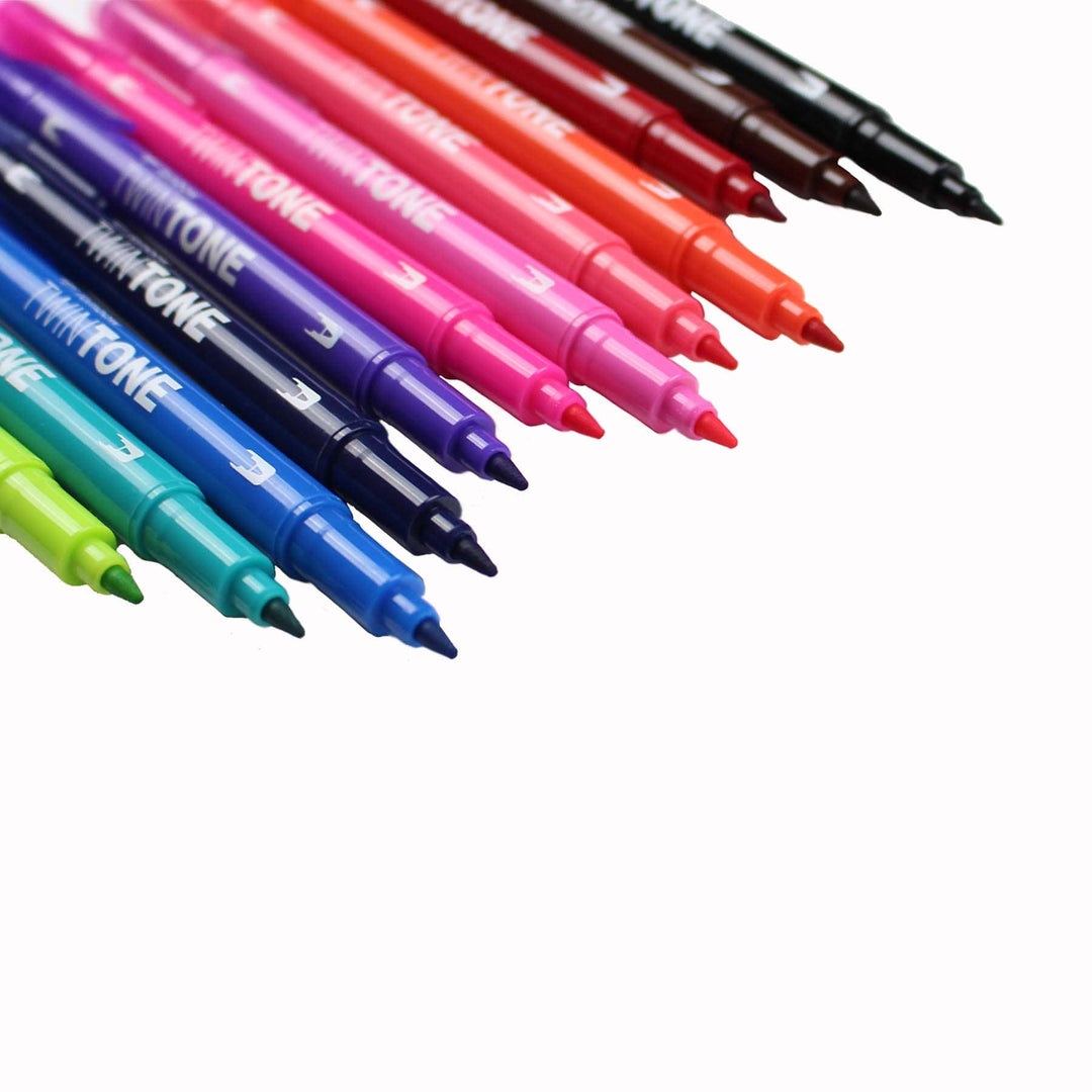 TwinTone Marker Set: Bright - 12-Pack