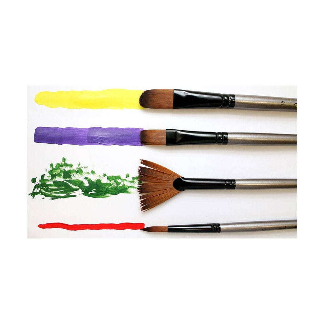 Gallery Series Brush Set Acrylic 4pce