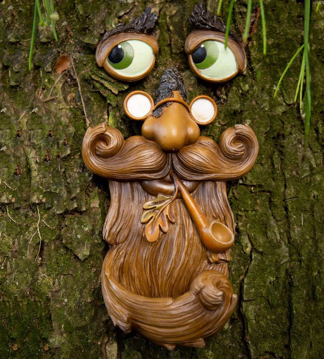 Tree Faces Decor Outdoor – Tree Hugger Yard Art Garden Decor