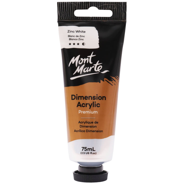 Dimension Acrylic Premium 75ml (2.5 US fl. oz.) Tube: Titanium White