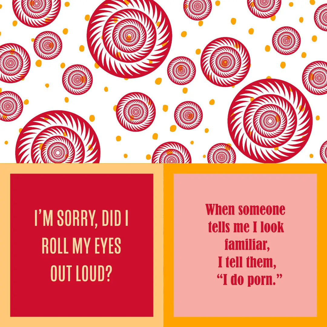 Roll Your Eyes Cocktail Napkin