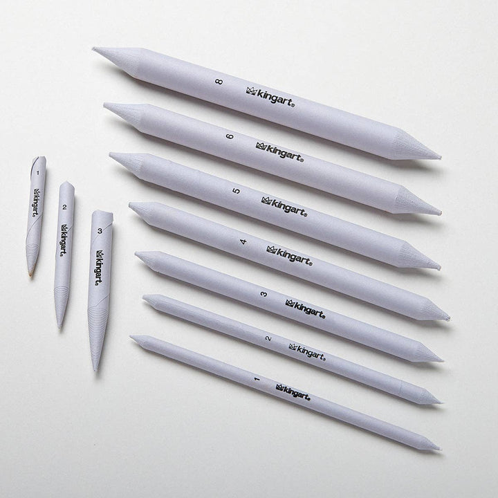 KINGART Blending Stumps & Tortillons