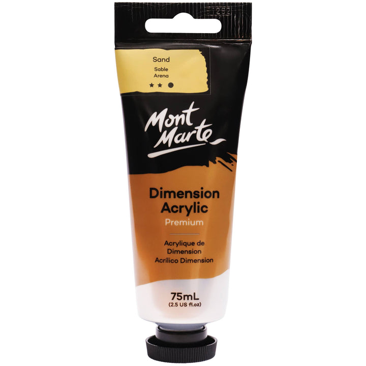 Dimension Acrylic Premium 75ml (2.5 US fl. oz.) Tube: Yellow Deep