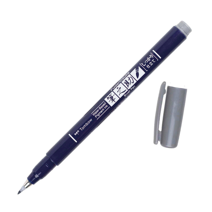 Fudenosuke Calligraphy Brush Pen - Gray