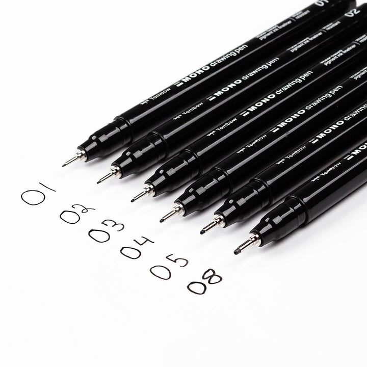 MONO Drawing Pens - 6-Pack