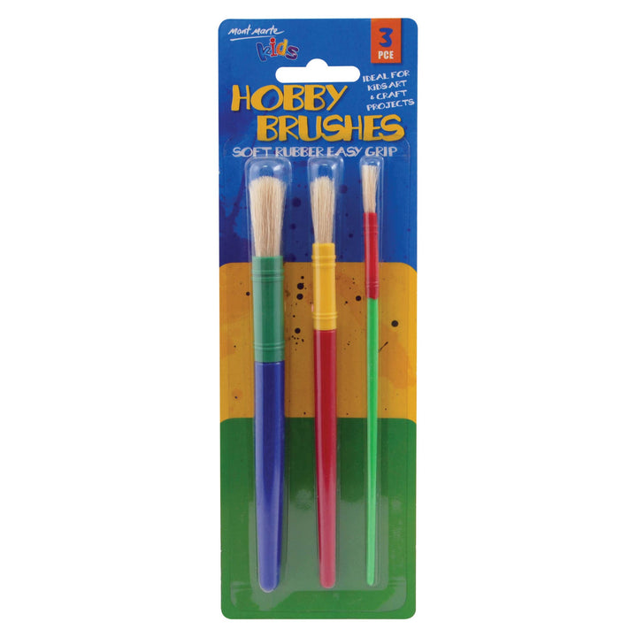 Hobby Brushes 3pc