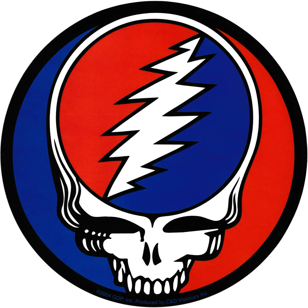 Grateful Dead Steal Your Face Large Sticker