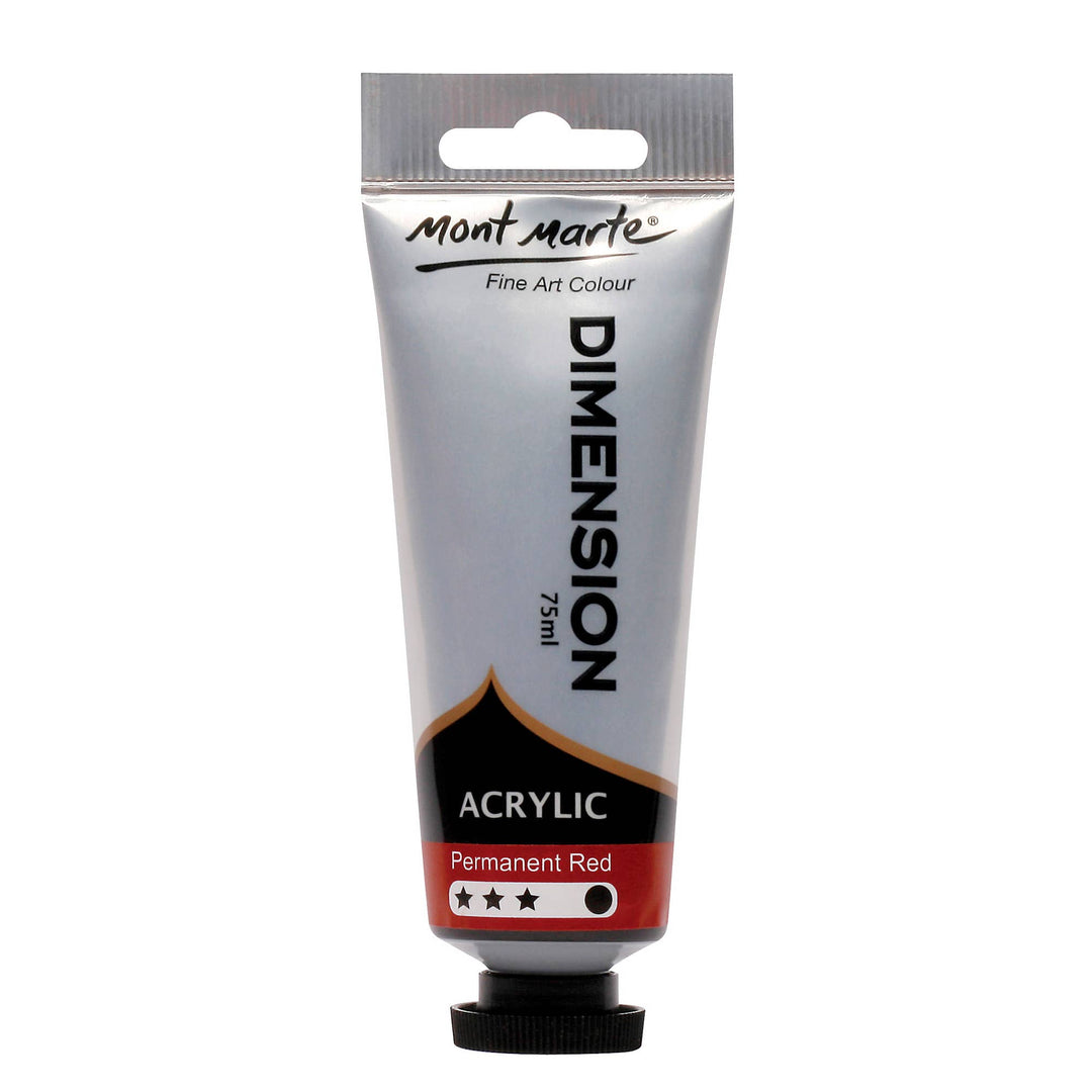 Dimension Acrylic Premium 75ml (2.5 US fl. oz.) Tube: Orange