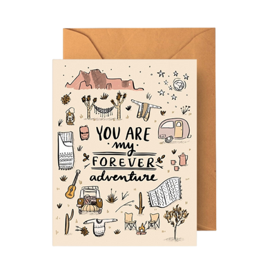 Forever Adventure Greeting Card