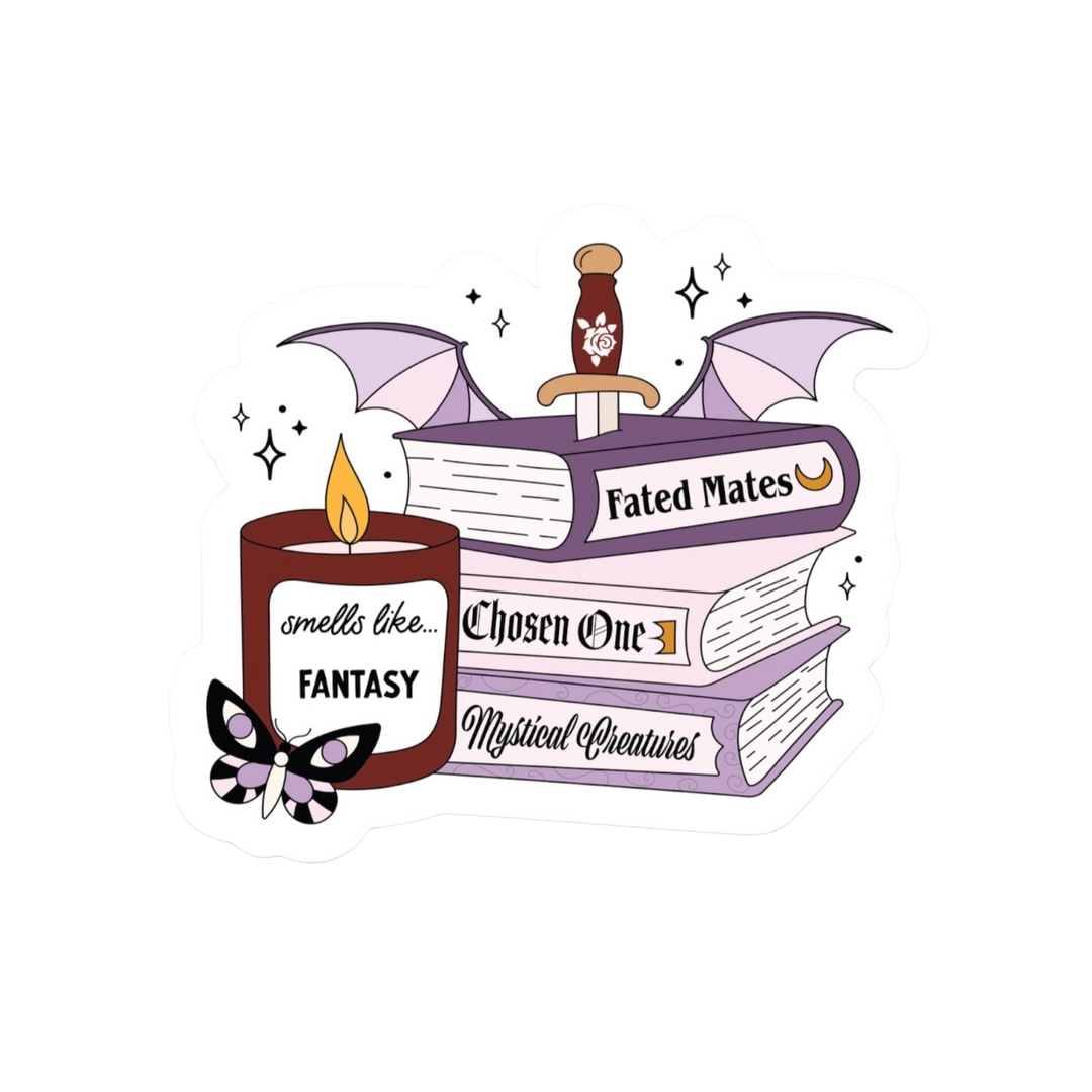 Smells like Fantasy Bookish Sticker