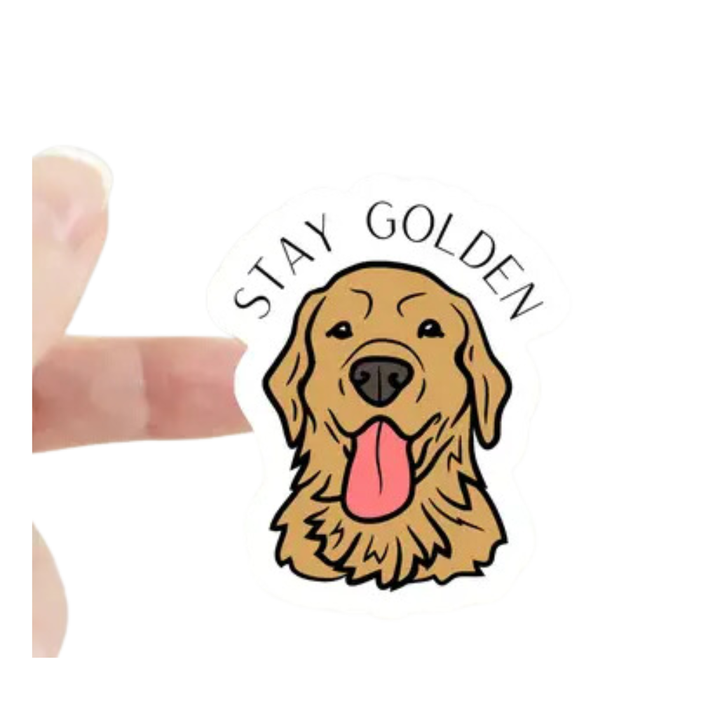 Stay Golden Sticker