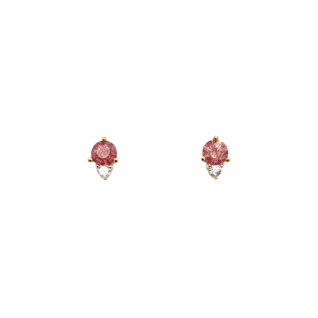 Gem CZ Studs